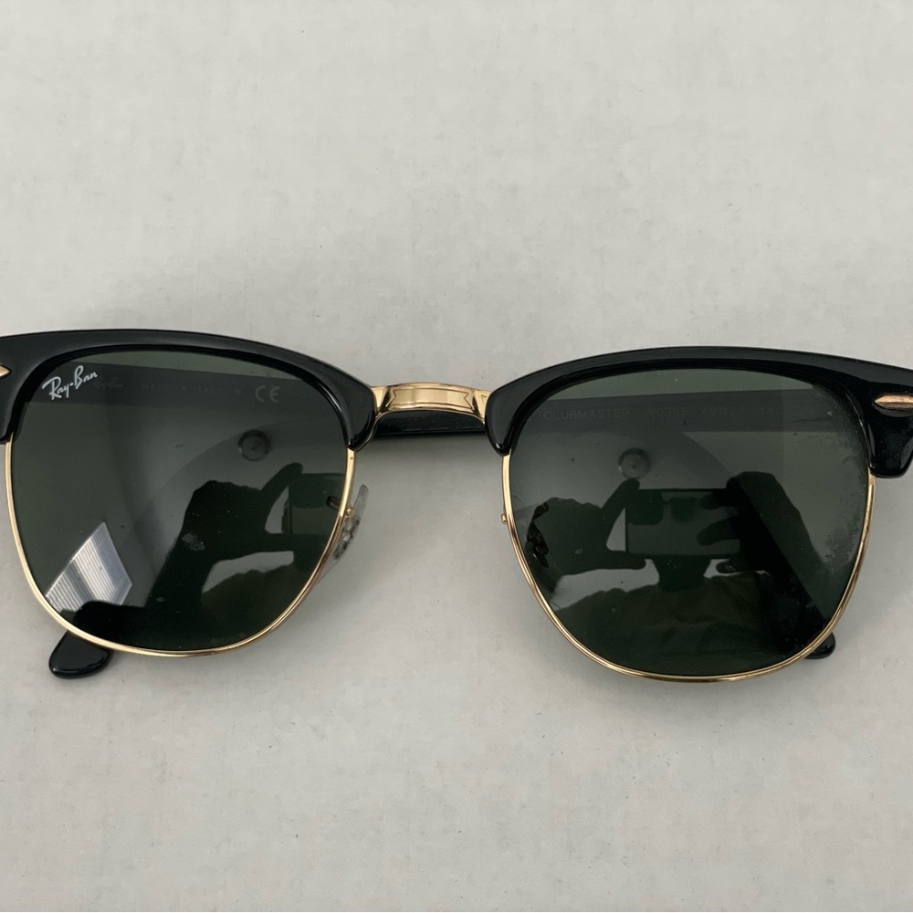 Ray ban clubmaster rb3160 unisex glasses sun shades